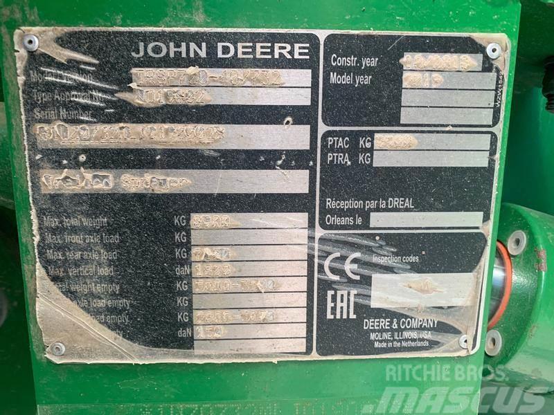 John Deere M732 Vontatott trágyaszórók