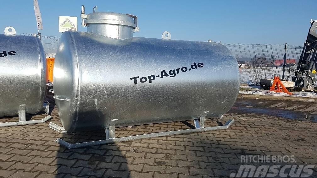 Top-Agro Water tank, 2000L, stationary + metal skids! Egyéb állattenyésztés gépei és tartozékok