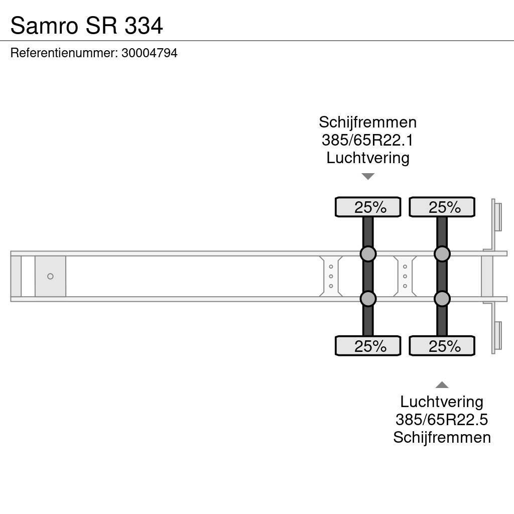 Samro SR 334 Dobozos félpótkocsik