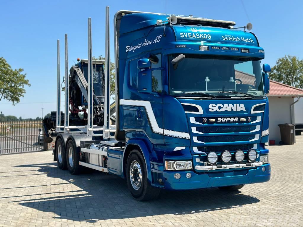 Scania R580 Rönkszállító teherautók