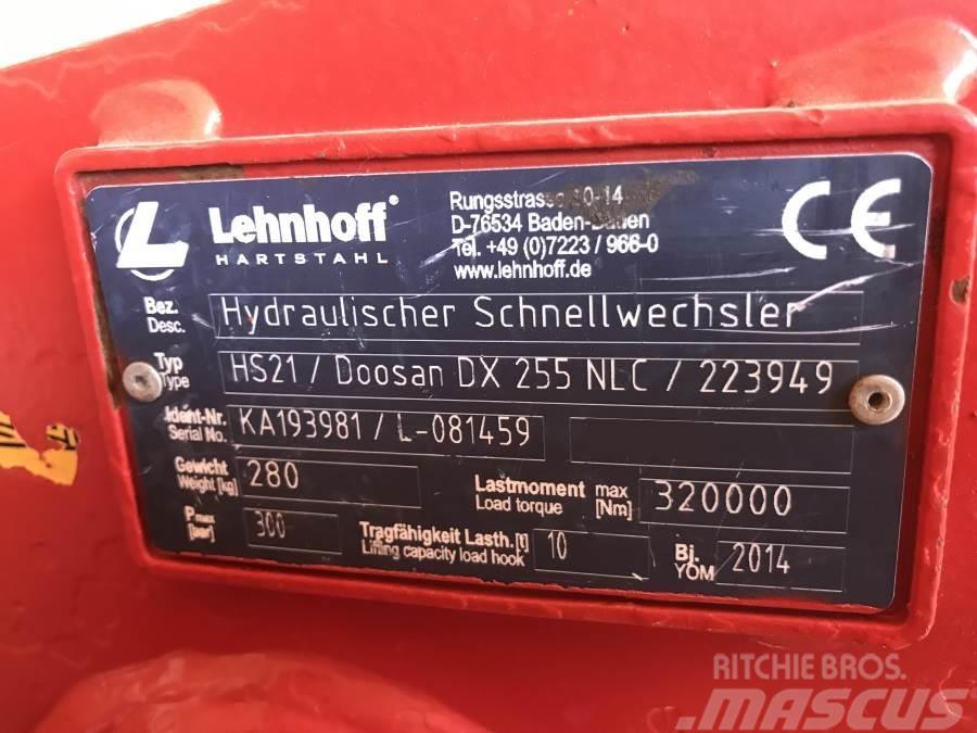 Lehnhoff HS21 - Schnellwechsler Gyors csatlakozók