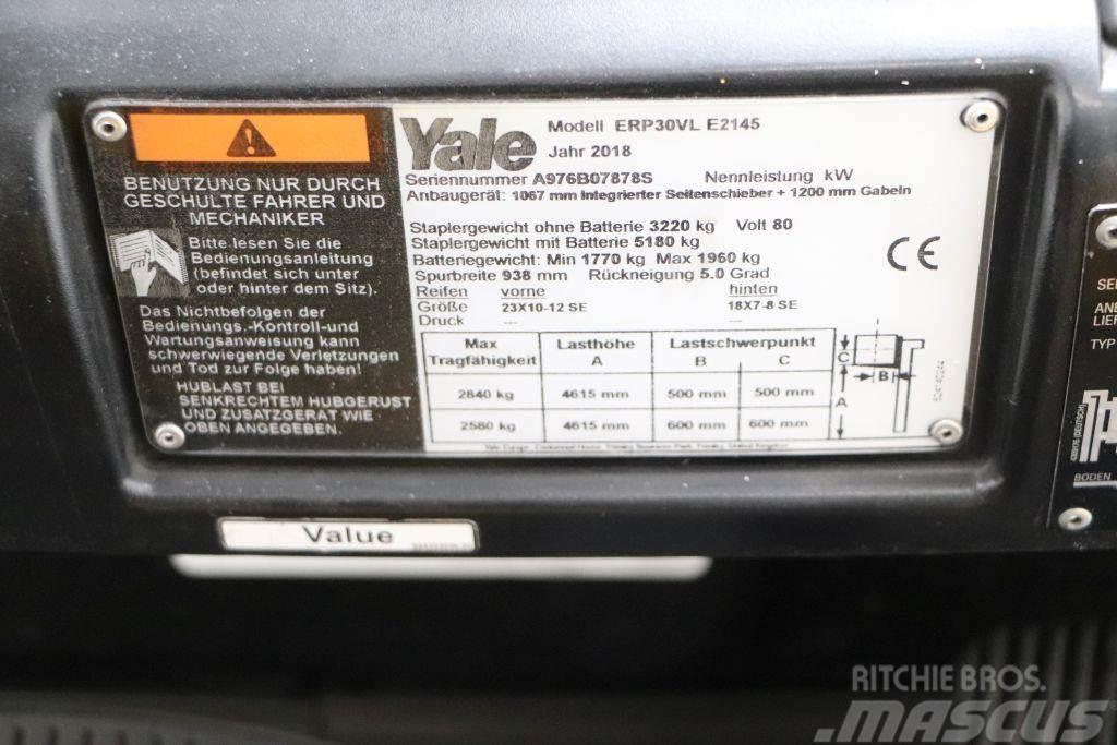 Yale ERP30VL Elektromos targoncák