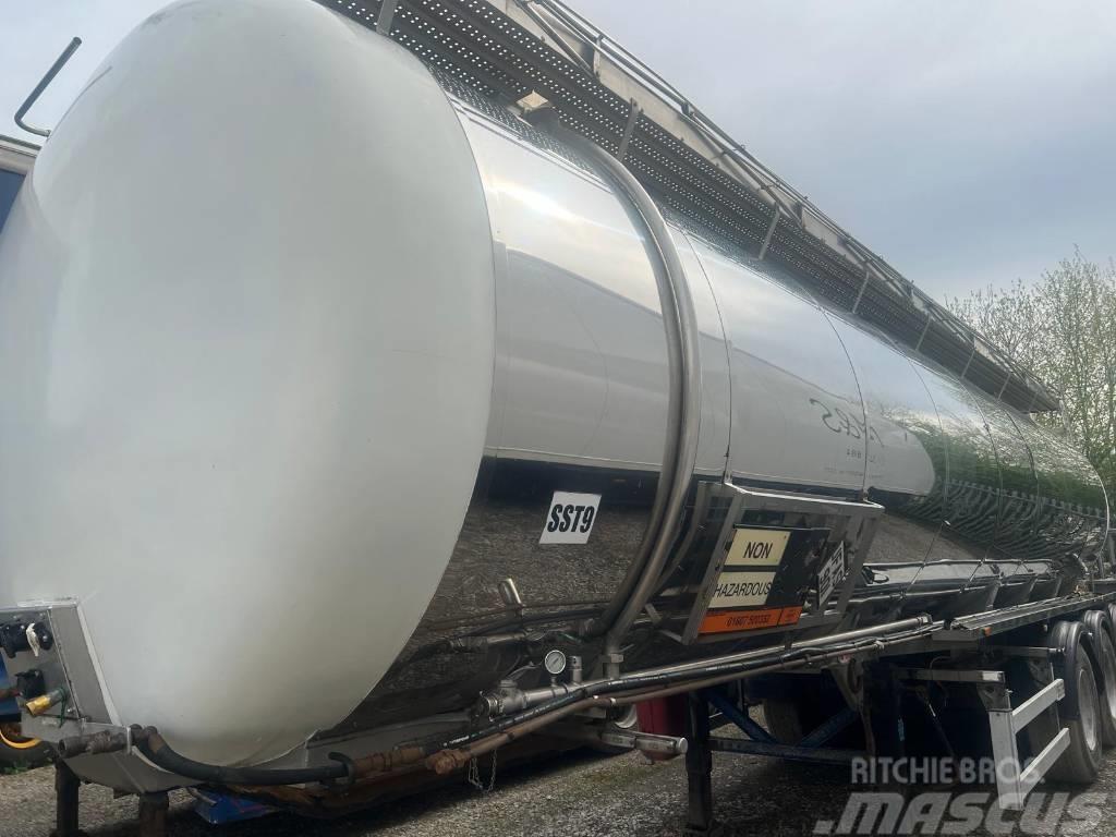 Indox Ros Roca 35,000 Litre GP Tankers Tartályos pótkocsik