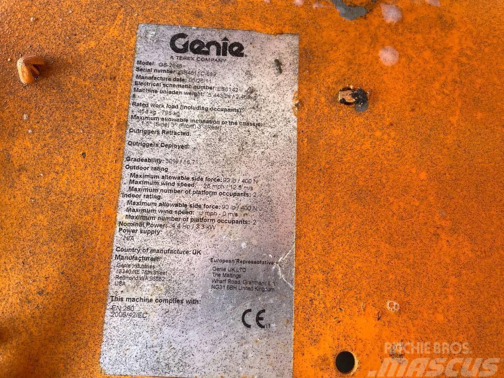 Genie GS 2646 Ollós emelők