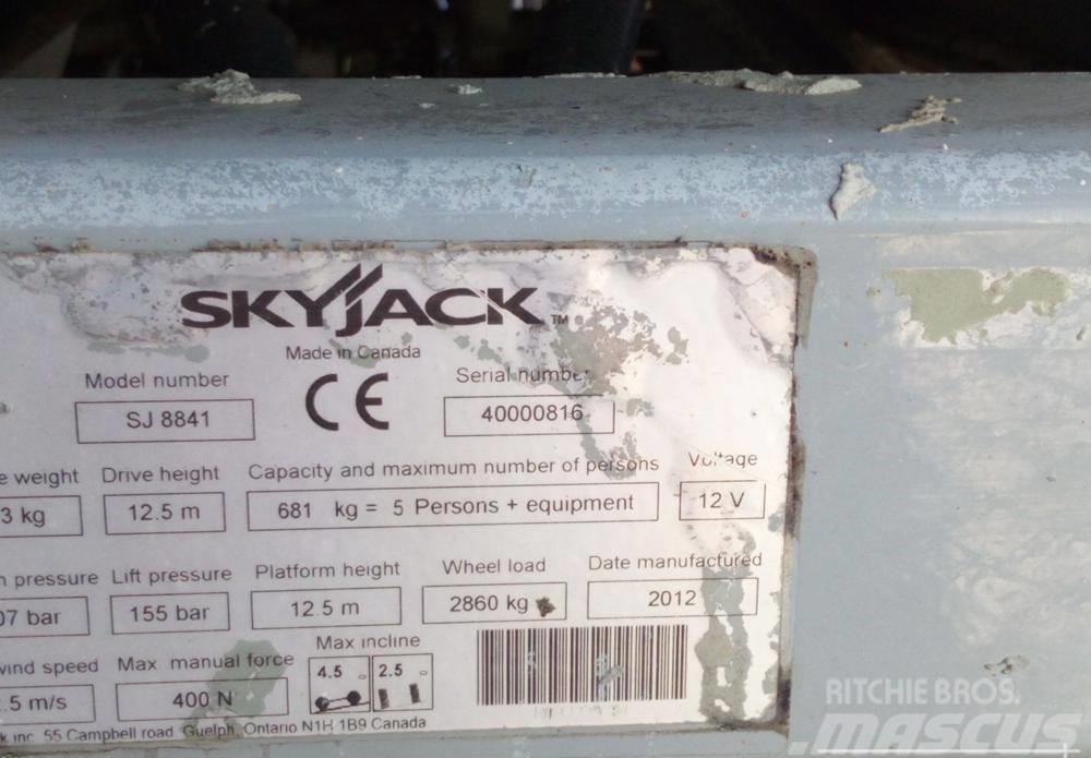 SkyJack SJ 8841 RT 4x4 ollós emelő 14.3M! Ollós emelők