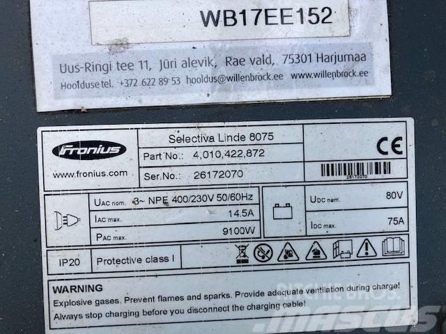 Linde E30/600HL/387 Elektromos targoncák
