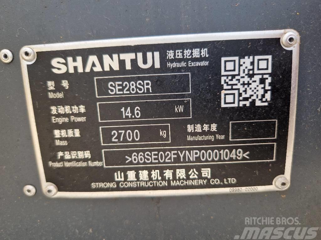 Shantui SE28SR Gumikerekes kotrók
