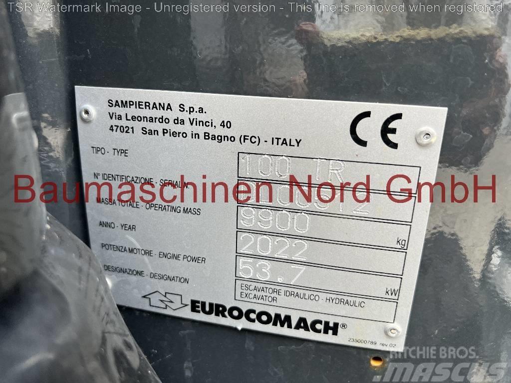Eurocomach 100TR -Demo- Közepes (midi) kotrók 7 t - 12 t