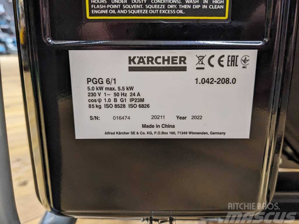 Kärcher PGG 6/1 Generator Stromerzeuger Benzin Áramfejlesztők