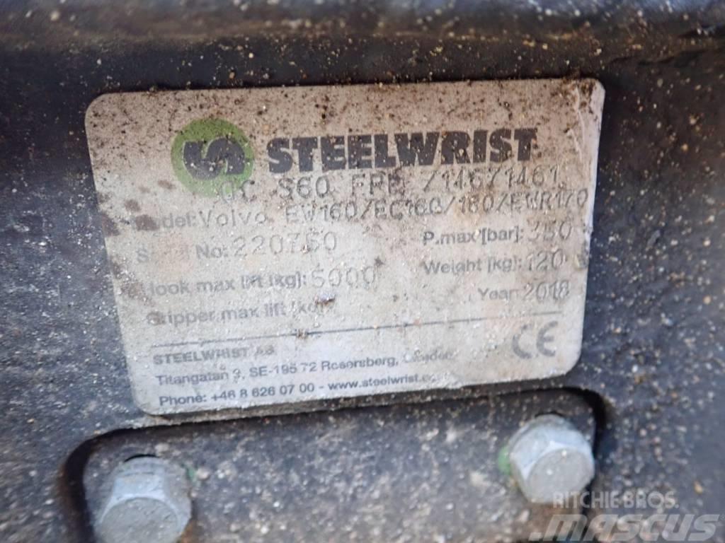 Steelwrist Hydr. Schnellwechsler passend Volvo EW160/EWR170E Gyors csatlakozók