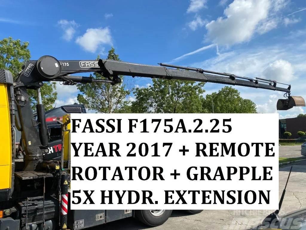 Fassi F175A.2.25 + REMOTE + ROTATOR + GRAPPLE F175A.2.25 Rakodó daruk