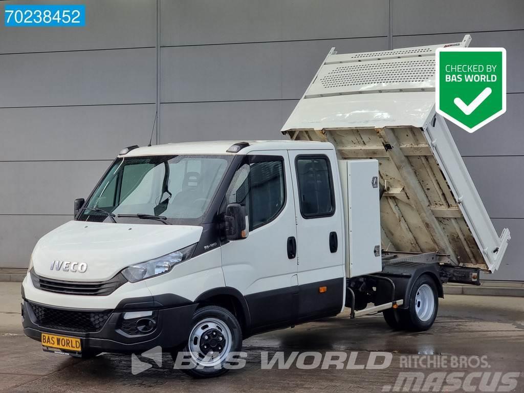 Iveco Daily 35C12 Kipper Dubbel Cabine Euro6 3500kg trek Billenős furgonok