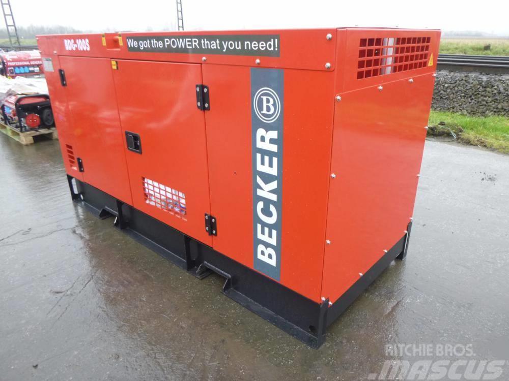 Becker BDG-100 Dízel áramfejlesztők