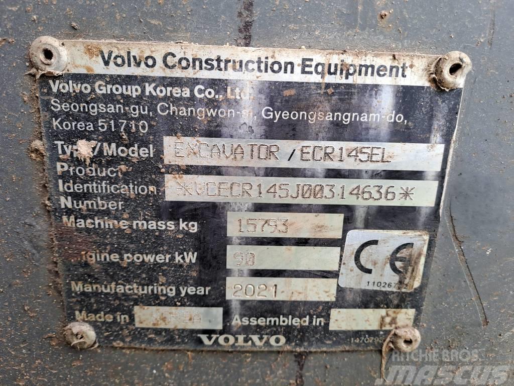 Volvo ECR 145 EL Lánctalpas kotrók