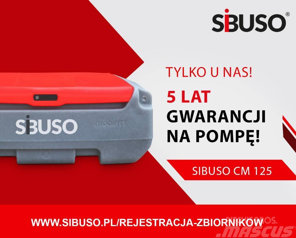 Sibuso zbiornik mobilny 125L Diesel Betakarítók
