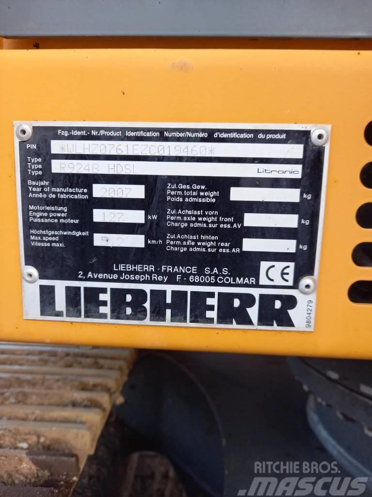 Liebherr R 924 B HD S L LITROIC Lánctalpas kotrók