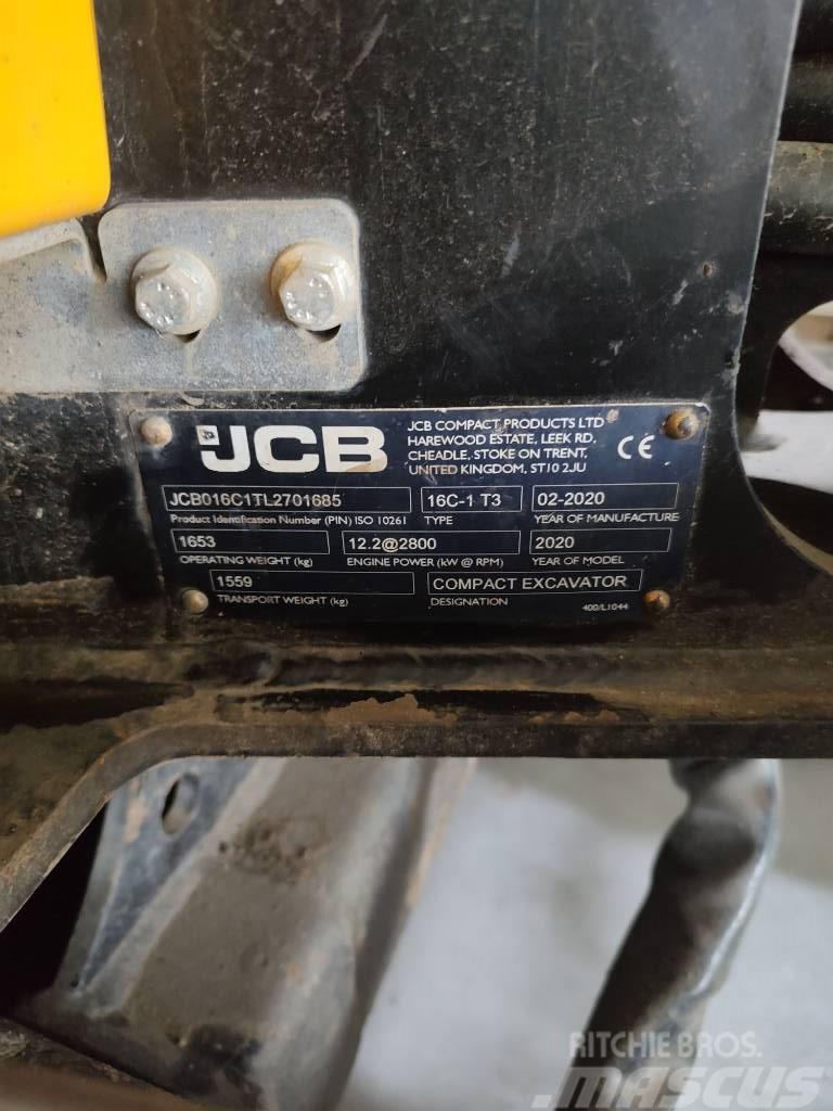 JCB 16 C-1 Mini kotrók < 7t