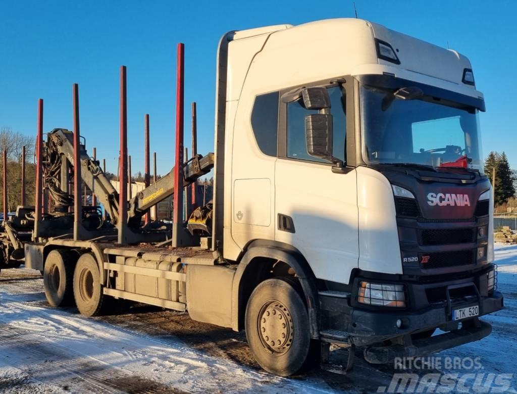 Scania R520 6x4 Rönkszállító teherautók