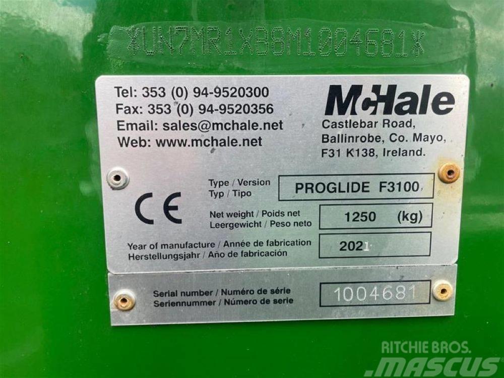 McHale Front Mower Conditioner Öntöző Kaszák