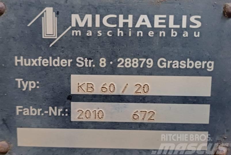  Kehrbesen Michaelis KB60/20 Gumikerekes homlokrakodók
