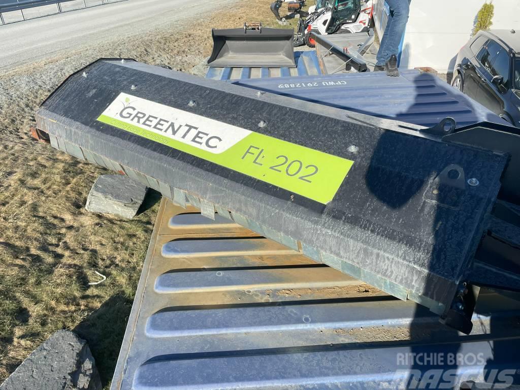 Greentec FL 202 bakmontert beitepusser Szárzúzók és fűkaszák
