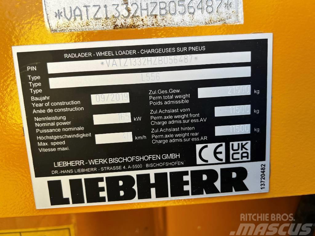 Liebherr L 556 X-Power Gumikerekes homlokrakodók