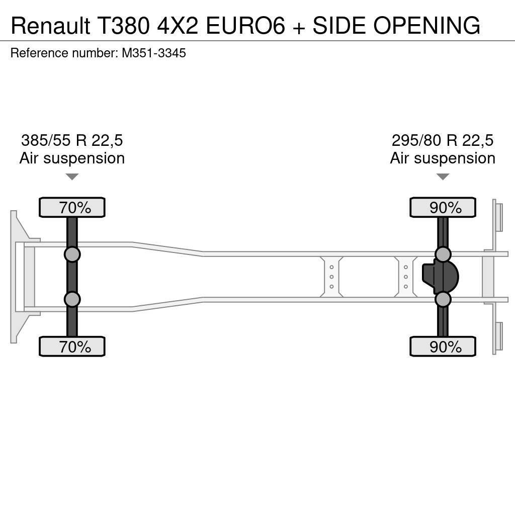 Renault T380 4X2 EURO6 + SIDE OPENING Dobozos teherautók