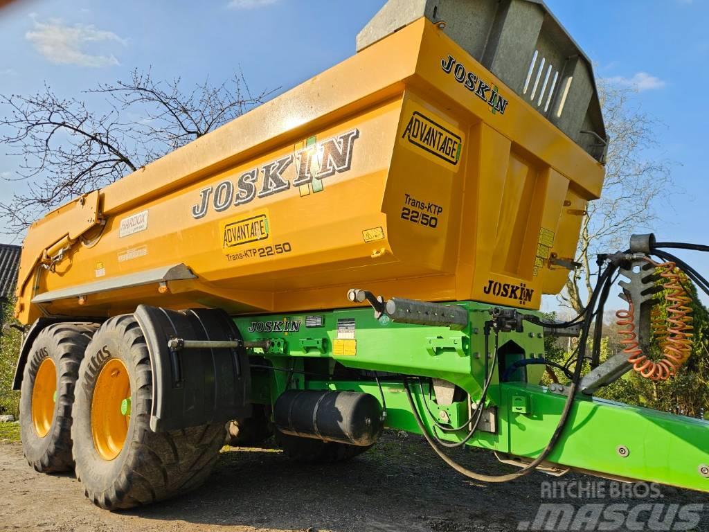 Joskin Trans KTP 22/50 Beco VGM krampe Alasco Dezeure Billenő Mezőgazdasági pótkocsik