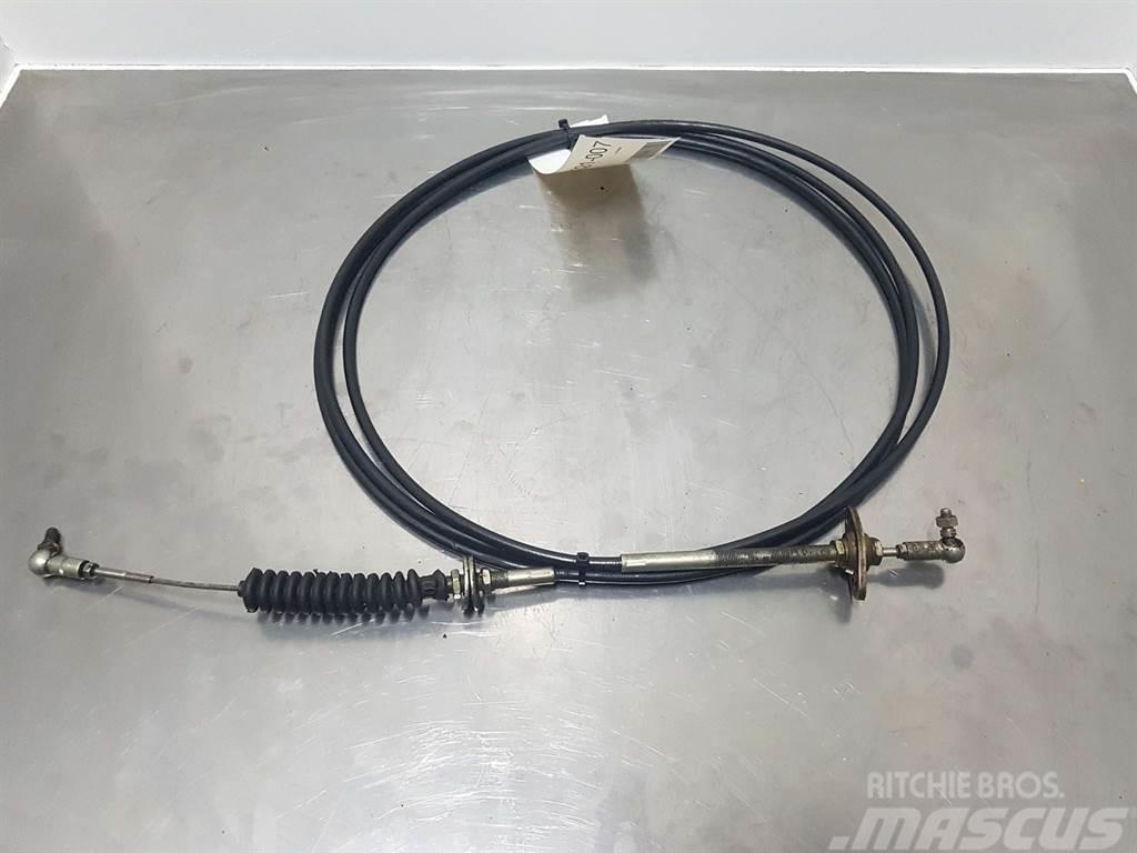 Zettelmeyer ZL1001 - Throttle cable/Gaszug/Gaskabel Alváz és felfüggesztés
