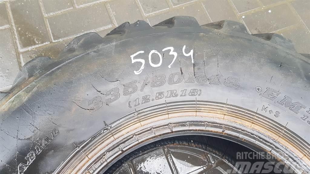 Dunlop SP T9 335/80-R18 EM (12.5R18) - Tyre/Reifen/Band Gumiabroncsok, kerekek és felnik