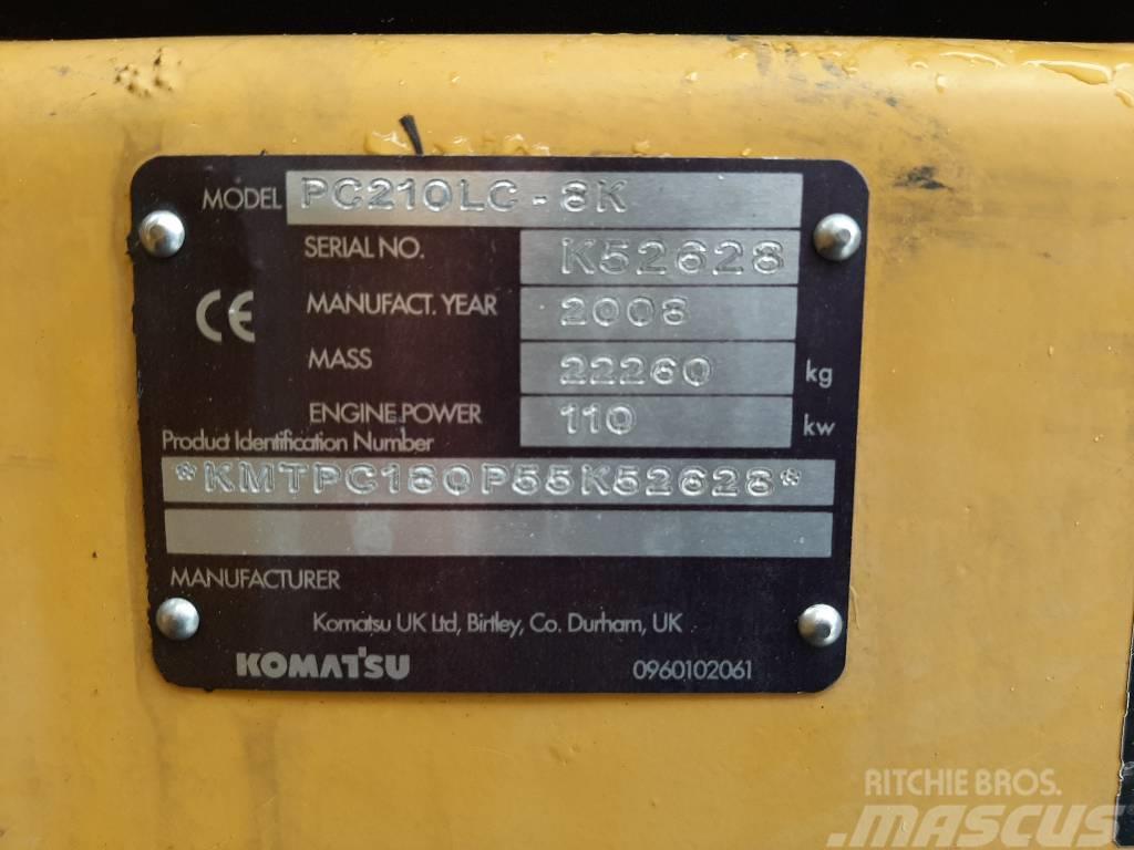 Komatsu PC 210 LC-8 Lánctalpas kotrók