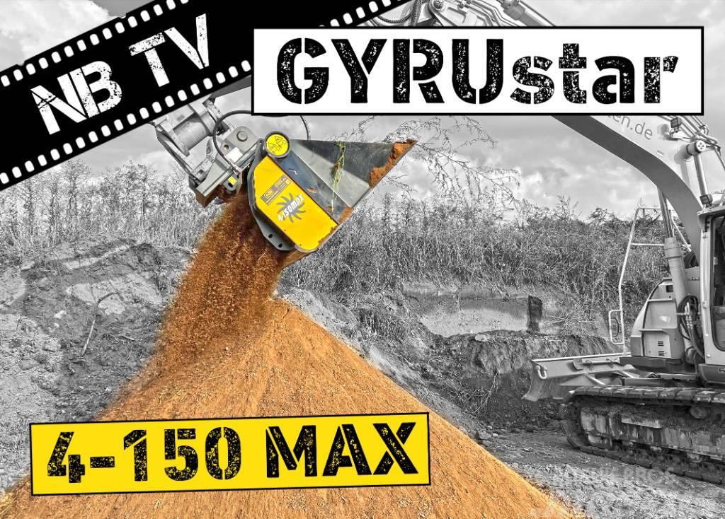 Gyru-Star 4-150MAX (opt. Verachtert CW40, Lehnhoff) Rotátoros törőkanalak