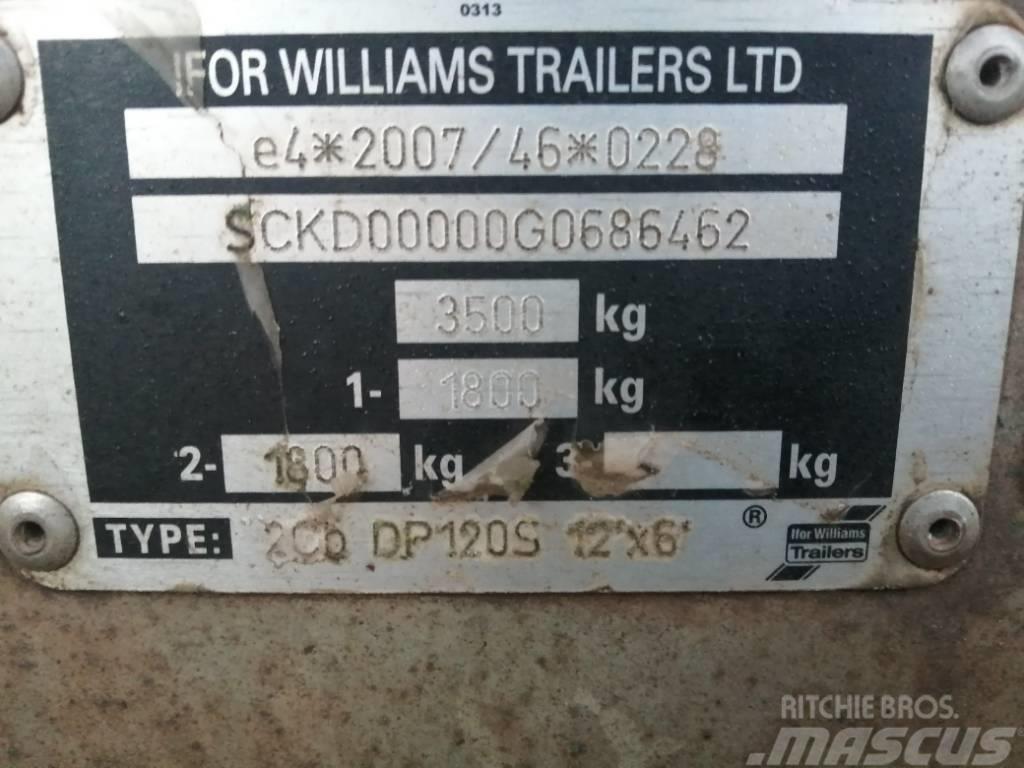 Ifor Williams DP120 Trailer Egyéb mezőgazdasági pótkocsik
