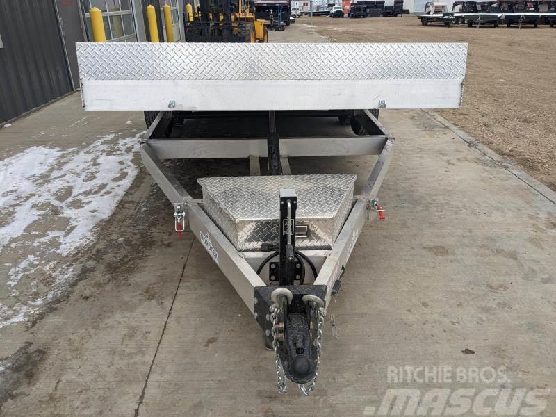  82 x 18' Aluminum Hydraulic Tilt Deck Trailer 82 x Járműszállító pótkocsik