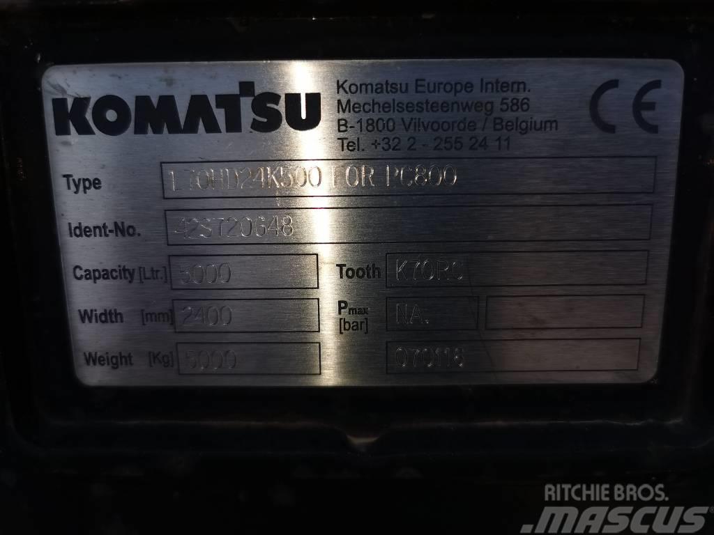 KOMATSU PC800 / PC750 Kanalak