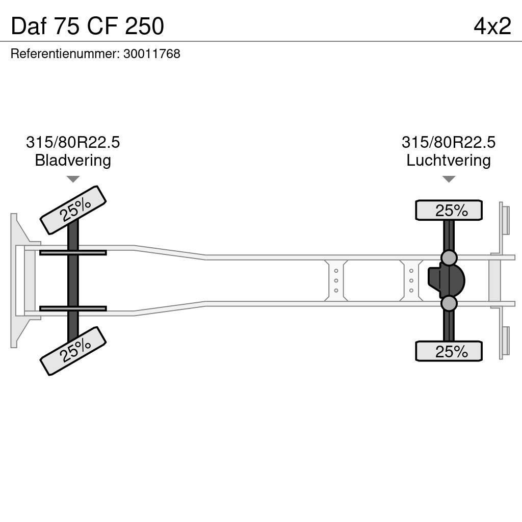 DAF 75 CF 250 Hulladék szállítók