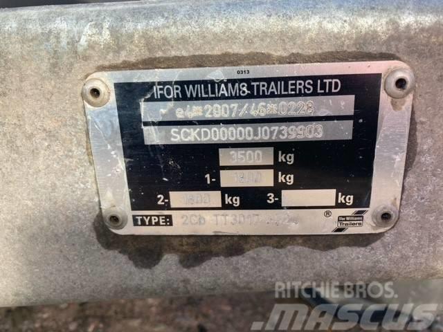 Ifor Williams TT3017195 Tipper Trailer Billenő Mezőgazdasági pótkocsik