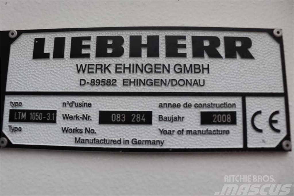 Liebherr LTM1050-3.1 Valid inspection till 03-2023, *Guaran Terepdaruk