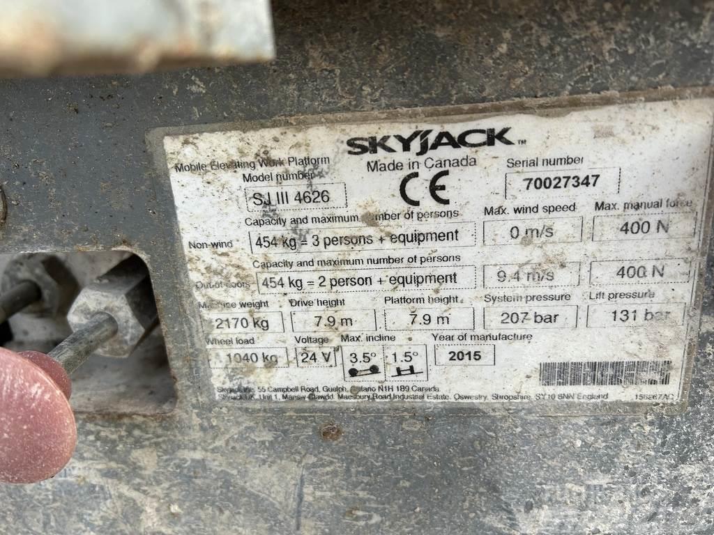 SkyJack 4626 Ollós emelők