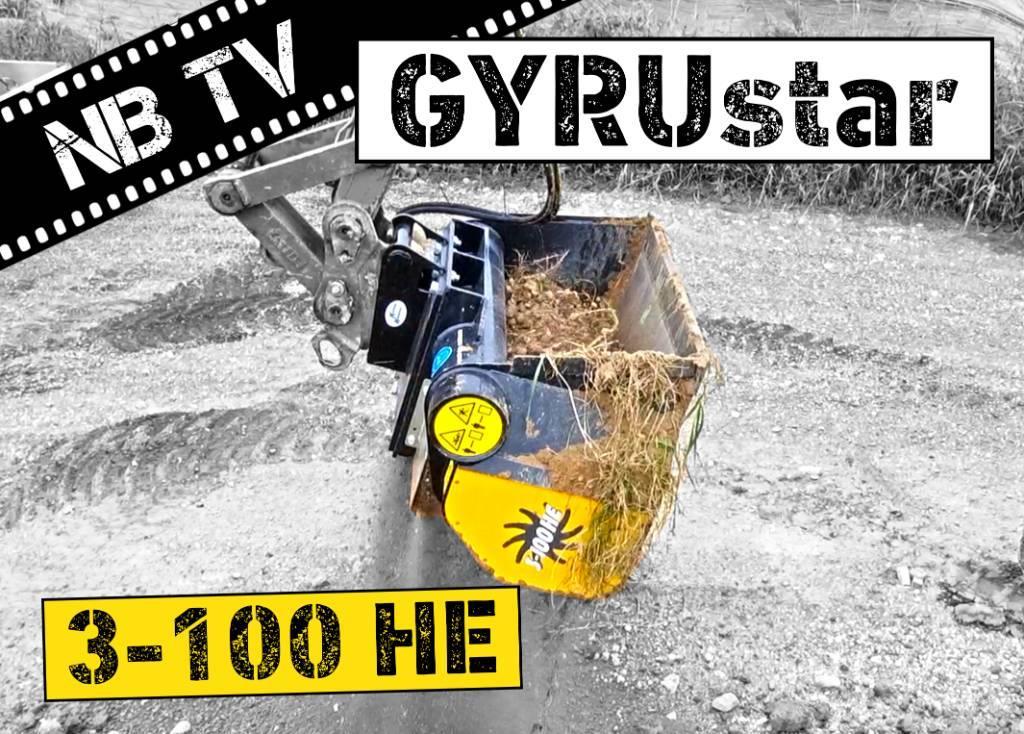 Gyru-Star 3-100HE (opt. Lehnhoff MS03, Verachtert) Rotátoros törőkanalak