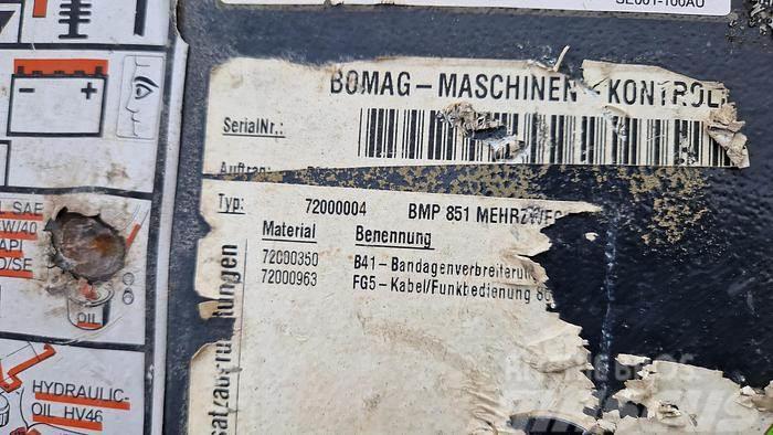 Bomag BMP851 Grabenwalze Egyéb hengerek