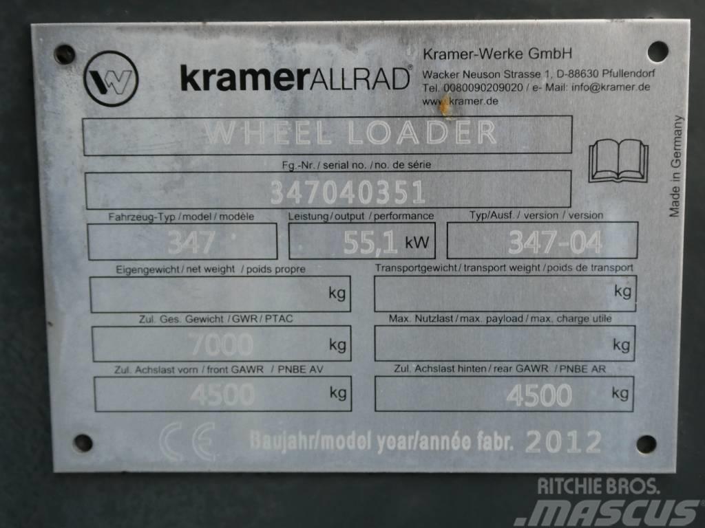 Kramer 1150 Gumikerekes homlokrakodók