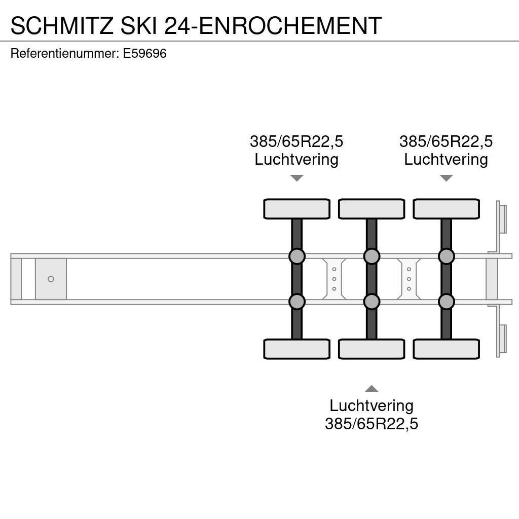 Schmitz Cargobull SKI 24-ENROCHEMENT Billenő félpótkocsik