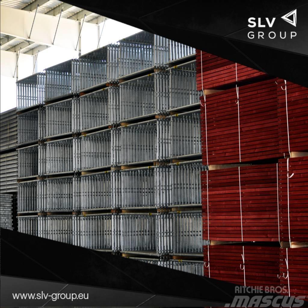  SLV Group Plettac 750 square meters welded platfor Állvány felszerelések