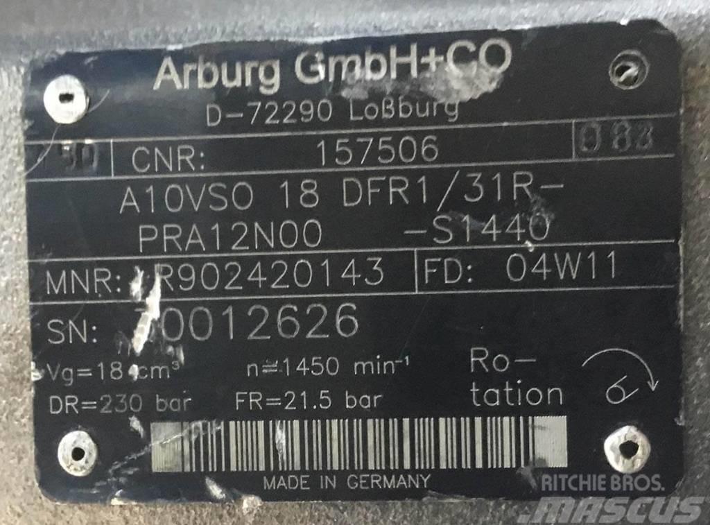  Arburg Gmbh+CO A10vs018 Hidraulika