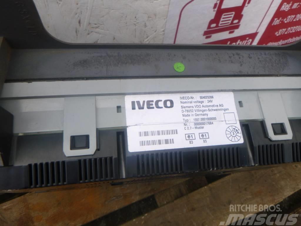 Iveco Stralis Dashboard 504025356 Vezetőfülke és belső tartozékok
