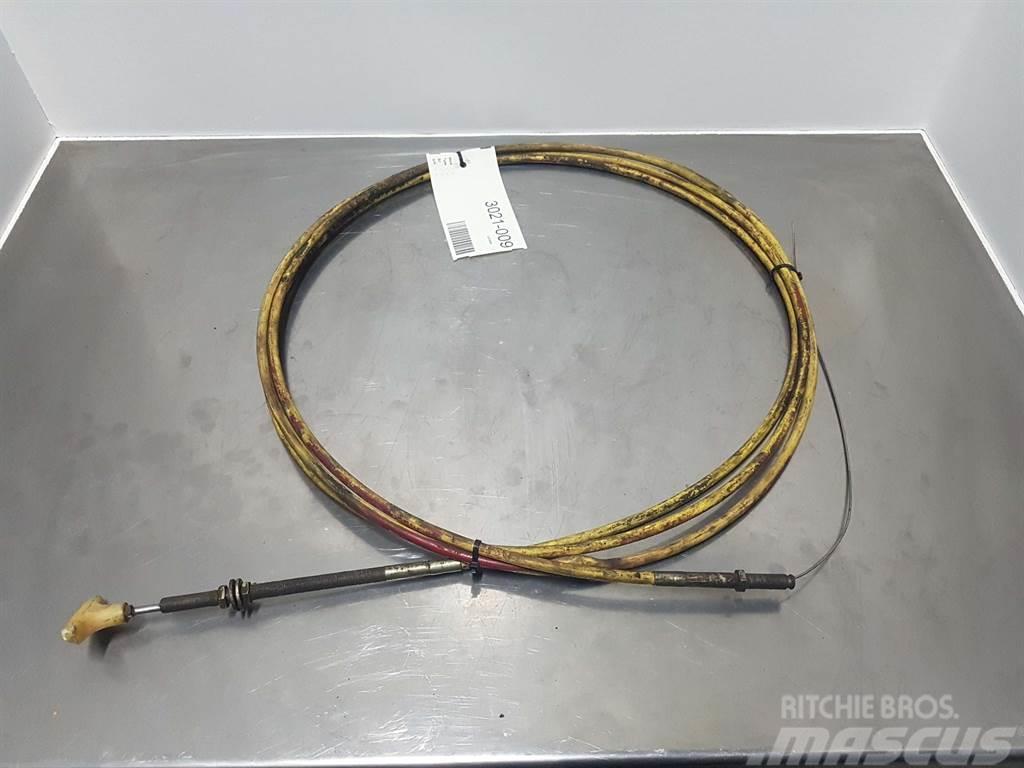 Zettelmeyer ZL801 - Stop cable/Abstellzug/Stopzetkabel Alváz és felfüggesztés