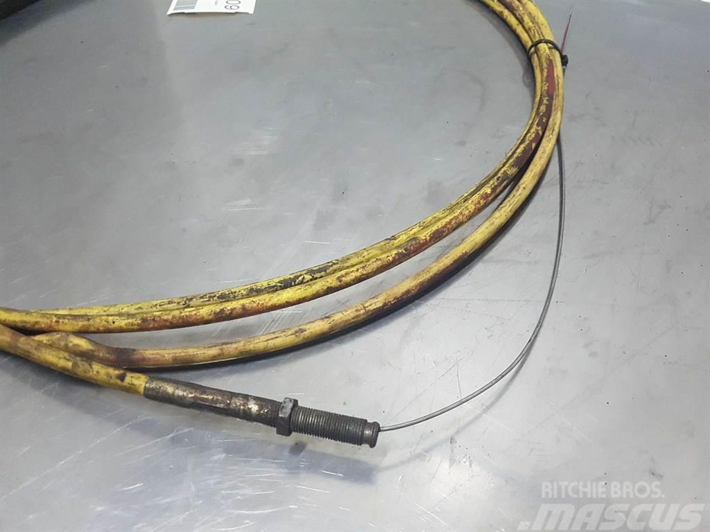 Zettelmeyer ZL801 - Stop cable/Abstellzug/Stopzetkabel Alváz és felfüggesztés