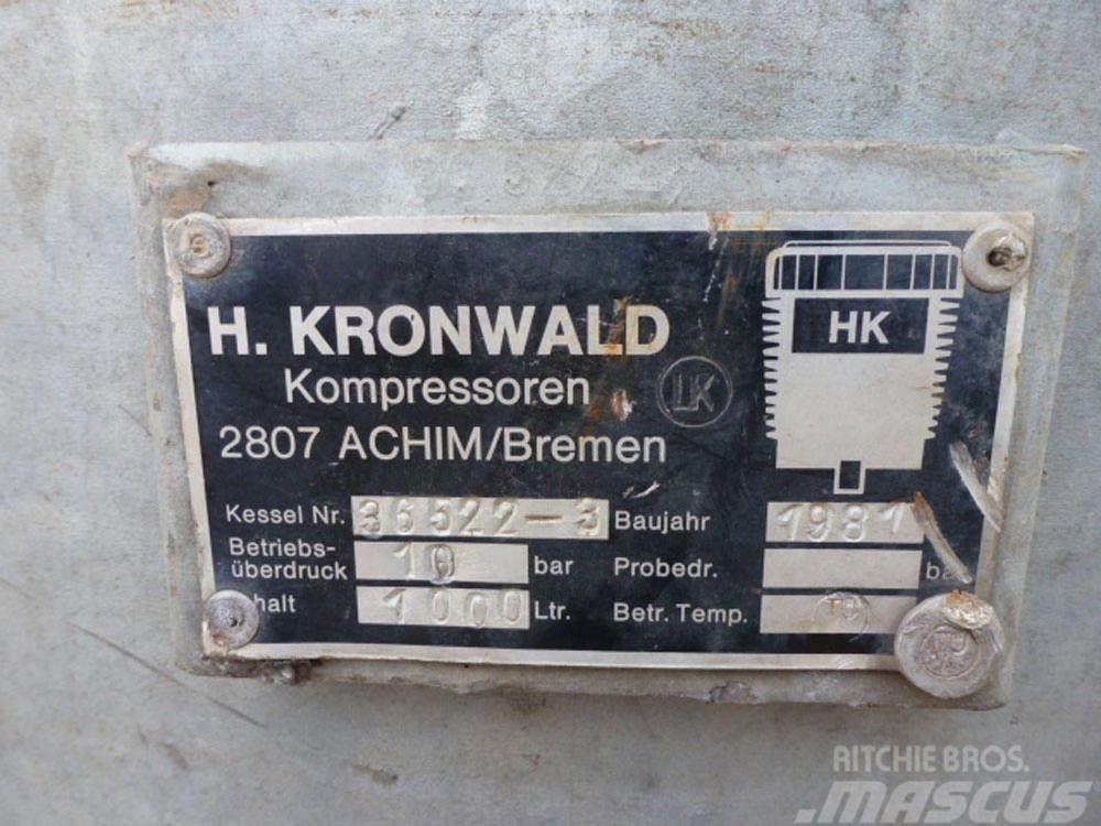 Kronwald 1000 Ltre Air Receiver Sűrített-levegő tisztítók