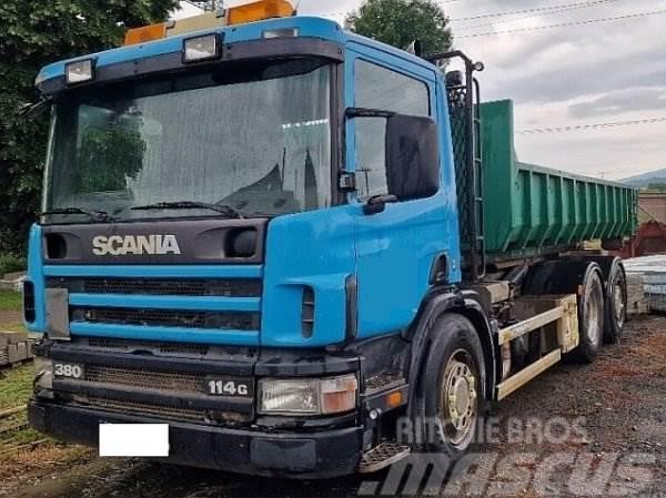 Scania G114 R380 +Combi-Lift Horgos rakodó teherautók